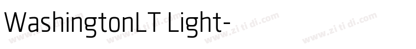 WashingtonLT Light字体转换
